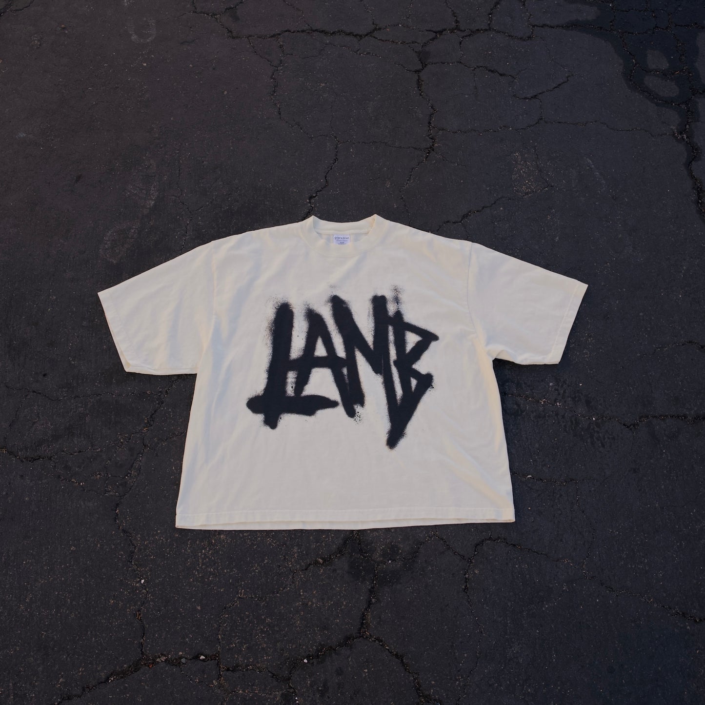 Cream LAMB Tee